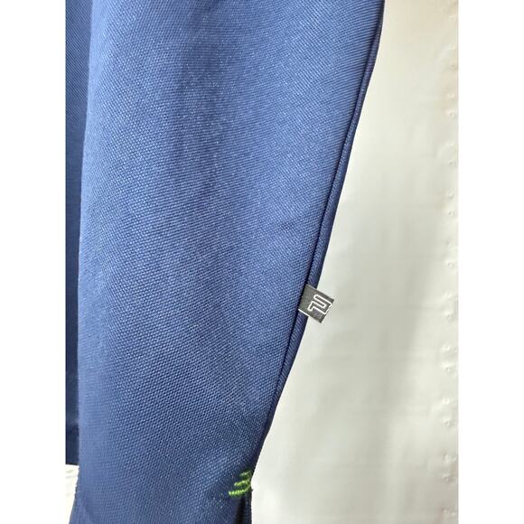 Duralast Blue Uniform Polo Shirt Top White Embroidered Size XL Extra Large - Picture 2 of 5